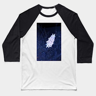 snowflake in blue 6 Baseball T-Shirt